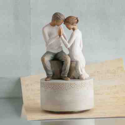 Willow Tree Figurine Willow Tree Musical Figurine - Around You by Susan Lordi 27