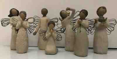 Willow Tree Angel Lot (7) Prayer Light Wonder Loving Tree Prayer Grace Kitchen