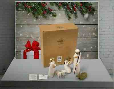Willow Tree Nativity Set Figures 6 piece Sculpted Hand painted 26005  Brand new