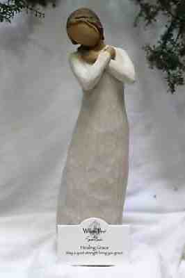 New ANGEL figurine statue HEALING GRACE Wedding Shower Birthday Gift WILLOW TREE