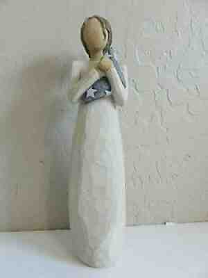 Willow Tree 26152 Hero Figurine Folded American Flag Susan Lordi Demaco 9" 2004