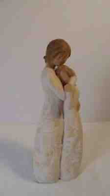 Willow Tree Demdaco â??Close to Meâ? Mother/Daughter Figurine 2008 Susan Lordi VGUC