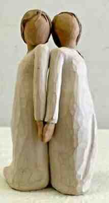 Willow Tree #26148 Two Alike Figurine New in Box DEMDACO Twins sisters