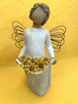 Willow Tree - Sunshine with Sunflowers - Demdaco Susan Lordi 2010 - No Box - EUC