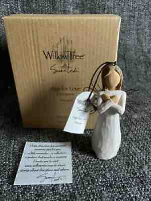 Willow Tree Susan Lordi Holiday Ornament â??Sign For Loveâ? I Love You NIB NWT