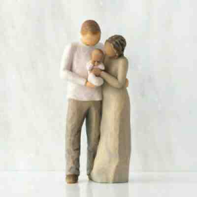 Willow Tree * SALE 30% * We are Three (woman: darker skin, man: lighter skin)