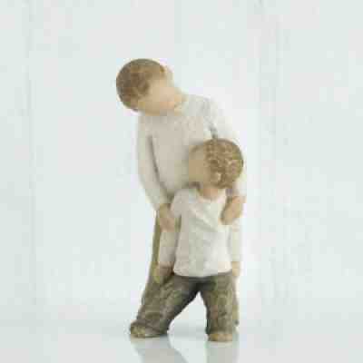 [ Sale off+ New ] Willow Tree- Brothers, sculpted figure by Susan Lordi