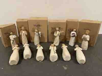 Lot 12 Willow Tree Figurines Kitchen Learning Beauty Autumn Thank You Good Heal