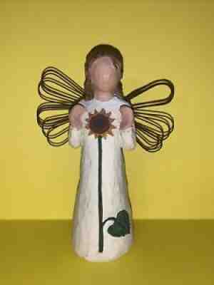 Willow Tree â??Angel of Summerâ? Figurine Susan Lordi 2001 Sunflower Wings
