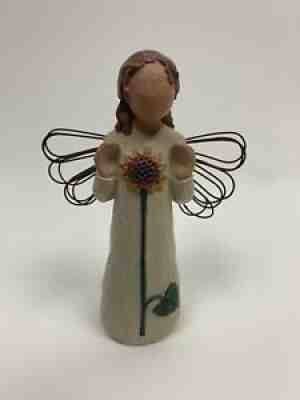 2001 WILLOW TREE "ANGEL OF SUMMER" FIGURINE BY SUSAN LORDI, 5" TALL VGUC