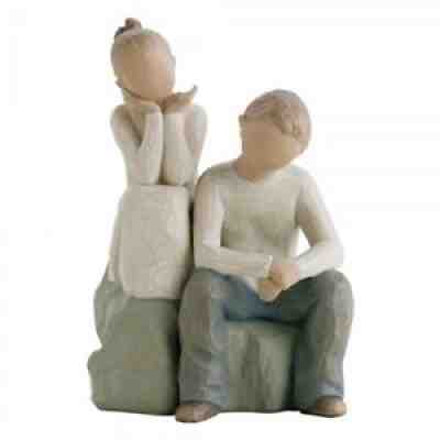 Willow Tree Figurine Brother and Sister by Susan Lordi 26187
