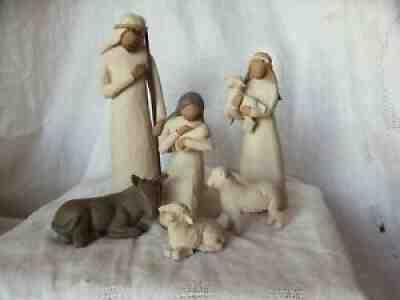Willow Tree nativity - Susan Lordi - 6 pieces - Gently used