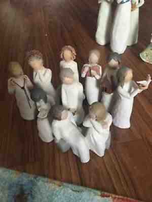 willow tree figurines lot of 9 angels susan lordi