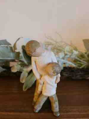 VINTAGE WILLOW TREE FIGURINE BROTHERS 2001 SUSAN LORDI 26056 WITHOUT BOX IN VGC