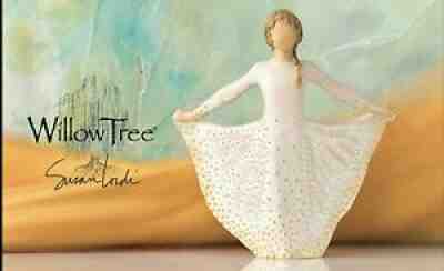 NIB BUTTERFLY WILLOW TREE SIGNATURE COLLECTION FIGURINE BY SUSAN LORDI #27702