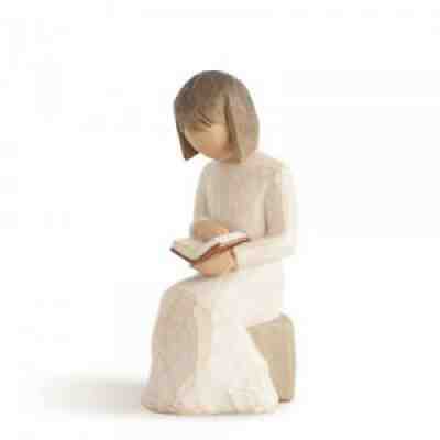Willow Tree Wisdom Girl Reading Figurine 26122 Brand New & Boxed
