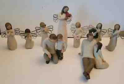 Demdaco Willow Tree Susan Lordi Figurine Figure Collection Job Lot x9