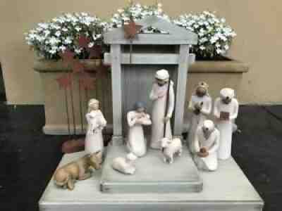 Willow Tree Nativity Scene. Full Set. Excellent Condition