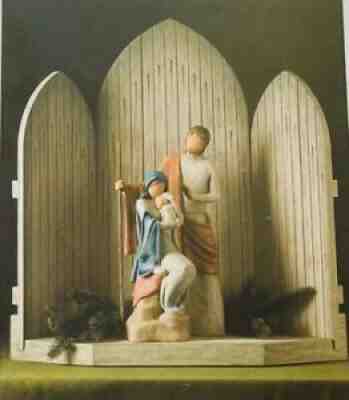 Willow Tree The Christmas Story Nativity Mary Joseph Jesus & Sanctuary BRAND NEW