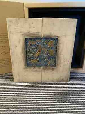 Willow Tree Starry Night Nativity Triptych Hand Painted Nativity Sculpture