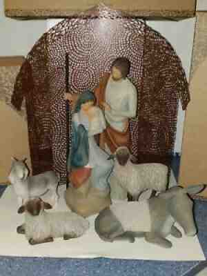Willow Tree The Holy Family, Shelter & Sheltering Animals, NWB Susan Lordi