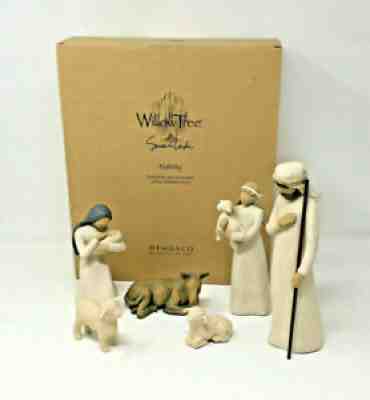 Willow Tree 6 Piece Nativity Set By Susan Lordi - Original Box (MF125G)