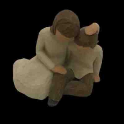 2001 Willow Tree "Sister and Brother" Demadco By Susan Lordi Figure Retired
