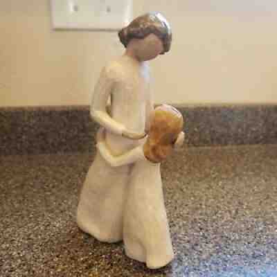 New w/o Box~Willow Tree ??MOTHER & DAUGHTER ??Love Between~Hand Painted~SUSAN LORDI
