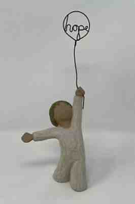 Willow Tree Hope Demdaco Sue Lordi Hope Lifts Us Up Boy Hope Balloon 2004
