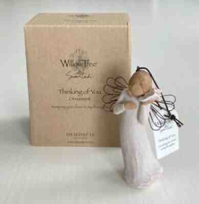 Willow Tree Figurine 26157 Thinking of You Shell Ornament New In Box Susan Lordi