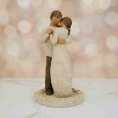 Willow Tree "Promise" Wedding Couple Cake Topper Resin Figurine