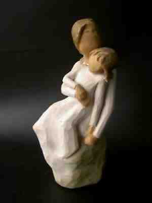 WILLOW MOTHER DAUGHTER LAUGHTER WITH LOVE...ALWAYS LORDI DEMDACO FIGURE VGC 2013