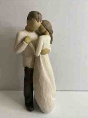 Willow Tree, 2003 Demdaco, Susan Lordi, PROMISE, Man & Woman HUGGING