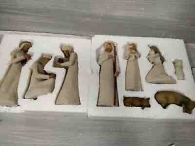 Willow Tree Nativity Set 9-piece Sculpted Hand-painted, 26005 Nativity Figures