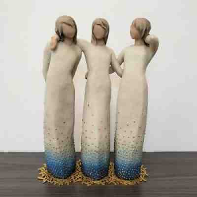 Susan Lordi Willow Tree "By My Side" Sculpted Hand Painted Figurine #27368
