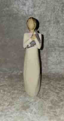 Demdaco Willow Tree Hero Figure by Susan Lordi 2004 No Box Woman Flag