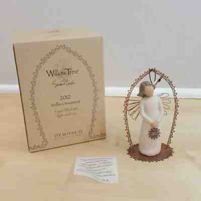 RARE Willow Tree Trellis Ornament ~ 2012 Angel Figure ~ 26440 ~ w/ Box