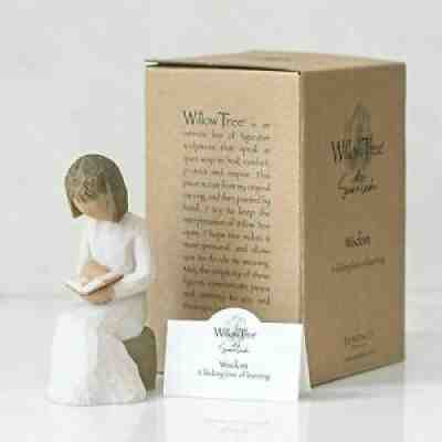 Willow Tree #26122 Wisdom NEW in BOX Sculpted Hand-Painted Figure - Susan Lordi