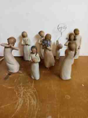 Willow Tree figurines 9 piece lot!! Free Shipping!!