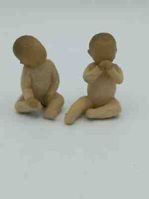 Demdaco Willow Tree Two Together Baby Twins Susan Lordi 26188 2007