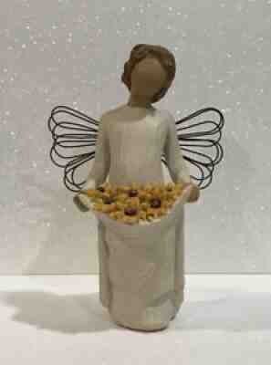 Willow Tree Sunshine Figurine Demdaco Susan Lordi 2010 Sunflowers Friendship