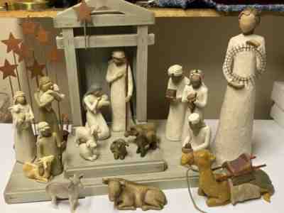 Willow Tree Nativity Set Susan Lordiâ??s Sculpted HandPainted Nativity 21 Pieces