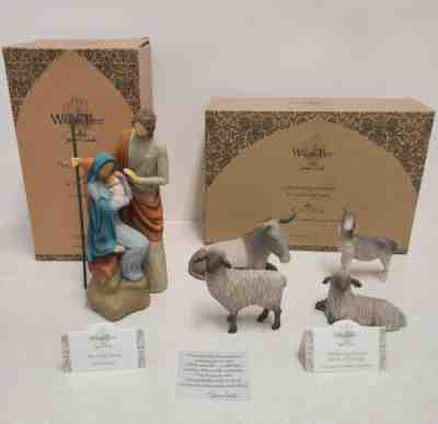 WILLOW TREE The Holy Family and Sheltering Animals by SUSAN LORDI EUC