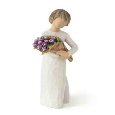 Willow Tree Figurine Surprise Boquet Of Wonderful Wishes-by Susan Lordi #27788