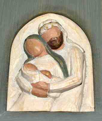 RETRO 2006 Willow Tree Holy Family Memory Box, Susan Lordi Demdaco 26627 Retired