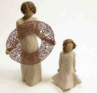 2- Willow Tree 2010 Welcome Here & Irish Charm Demdaco by Susan Lordi BA2D2205
