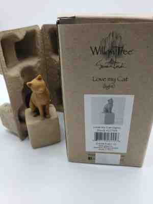 Willow Tree Figurine 27789 â??Love My Cat" Light Susan Lordi NO BOX