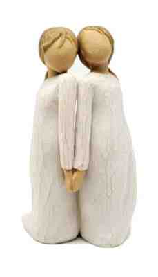 Willow Tree Figurine Two Alike Sisters Best Friends Or Twins