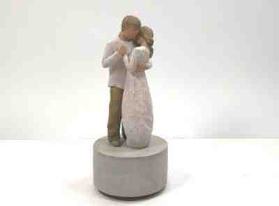 Demdaco Figurine Willow Tree Promise Musical Song Pachelbel's Canon In D Major