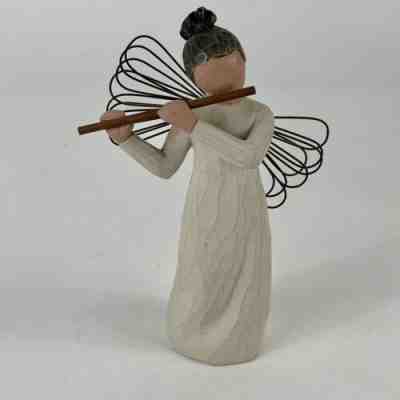 Willow Tree Angel Figurine Angel of Harmony Music Flute Demdaco Lordi 02 #26083